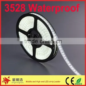 DC 12V/24V SMD 3528 60LEDs/M 4.8 Watt per Meter White PCB With CE/RoHS/LVD 3528 Led Strip thumbnail-6