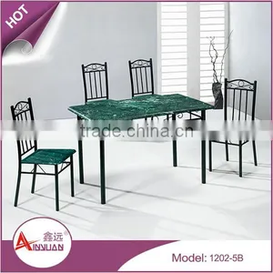 New Design Dining Table Set Dining Table and 4 Chairs Wooden Dining Table and Chairs Dining Room Furniture thumbnail-3