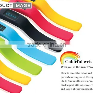 2014 New Electronic Intelligent Health Bluetooth Bracelet ,Sleep Monitoring, Pedometer,Sports Bluetooth Bracelet thumbnail-1