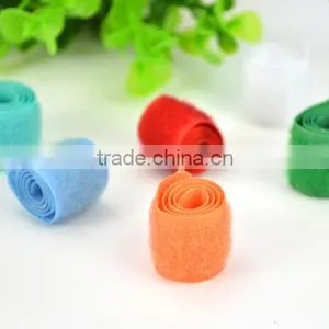 Nylon Reusable Magic Tape Adjustable Hook and Loop Cable Tie thumbnail-2