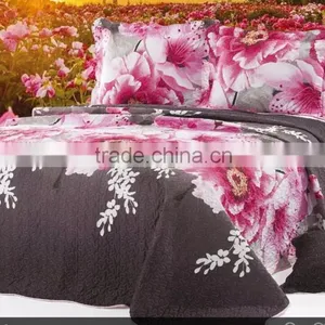 3D Quilt Bedspread Set Wholesale thumbnail-1