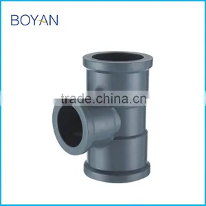 China Manufacture Pvc Pipe Fitting Reducing Tee thumbnail-1