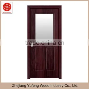 Wood Doors Pvc Bathroom Design Door With Glass China Supplier thumbnail-1