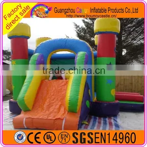 2016 Hot Sale Commercial Cheap Inflatable Bouncer,jumping Bouncy Castle With Slide thumbnail-2