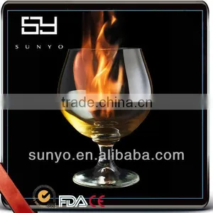 Hot Sale ! Machine Made Mouth Blown Brandy Glasses thumbnail-1