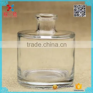 200ml High Quality Round Fragrance Aroma Diffuser Glass Bottle With Cork Supplier's Choice thumbnail-3
