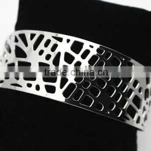 2016 Fashion Cuff Stainless Steel Bangles Bracelets For Children And Teenage thumbnail-2