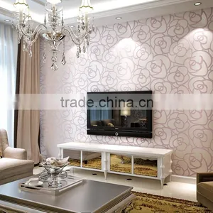Beauty Decoration Design Big Flower Gorgeous Wallpaper thumbnail-2