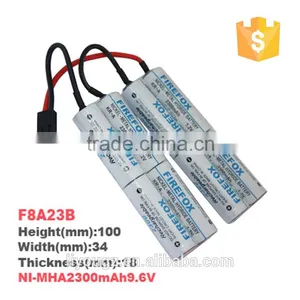HOT!!! FireFox High Power Airsoft A 9.6v 2300mah Battery Rechargeable Battery Gun Battery thumbnail-1