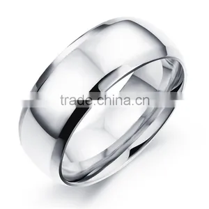 2016 Silver Plated Jewelry Gold Plain Ring Quality Choice thumbnail-3