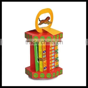 Corrugated Paper Table Rotating Display Stand/rotating Counter Display thumbnail-1