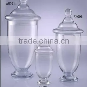 Clear Apothecary Candy Glass Jar thumbnail-1