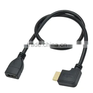 CHEERLINK HDMI Male to Female 1.4 Version HD Cable - Black (49.2cm) thumbnail-1