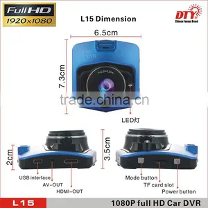 Mini Digital Car Dashcam Camera Audio Video Dvr Recorder, L15 thumbnail-2