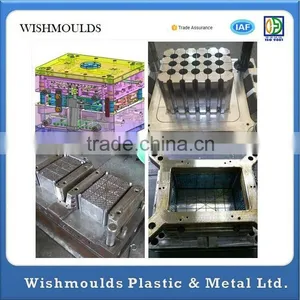Best Sell Desgin 20 Bottles Injection Beer Crate Mold thumbnail-1