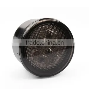 07-15 Jeep Wrangler USA Front Signal Lights Smoke Led Lights Front Turn Signal Lenses-Amber Led Signal Light thumbnail-6