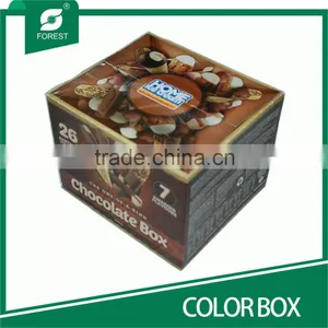 ECO-FRIENDLY CORRUGATED PAPER COLOR BOX SANDWICH PACKAGING BOX thumbnail-1