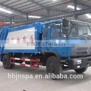 GOOD PRICE Dongfeng 153 12CBM White Color Compactor Garbage Truck thumbnail-4
