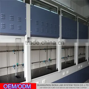 Standard Type Steel Chemical Fume Hood With Ventilation System Quality Choice thumbnail-2