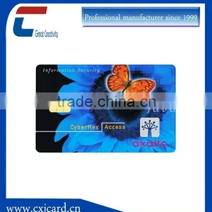 Custom Cr80 Handheld Smart Iso Contact Card thumbnail-3