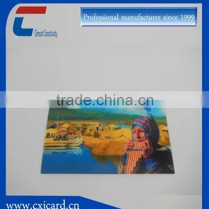 High Quality Printing Advertising Laser Cutting 3D Lenticular Card thumbnail-3