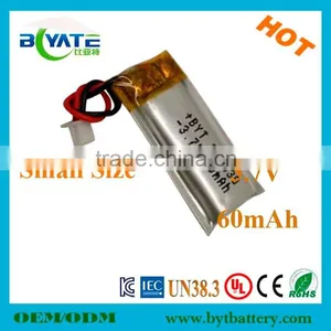 Best Sale Small 3.7V Rechargeable Li-ion Battery for Smart Watch thumbnail-3