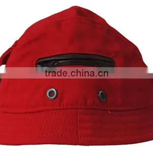 2015 Fashion Cotton Fabric Bucket Hats With Short Bill thumbnail-3