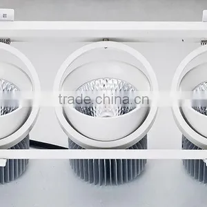 Top Grade COB LED Chip With High Luminums Efficiency and High CRI 3x45w Square Led Grille Light thumbnail-4