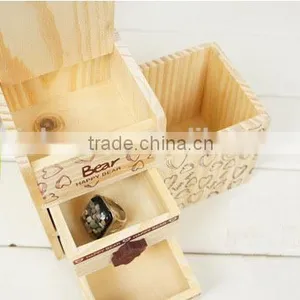 2015 in China Hot Selling Wooden Pen Container Brush Pot thumbnail-3
