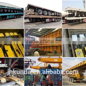 High Quality Low Price 60ton 3 Axle Low Bed Semi Trailer for Sale thumbnail-5