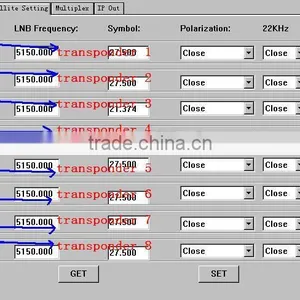DVB-S/S2*8-SPTS IPTV Gateway(DisEqc/22KHz,8*DVB-S2 Tranponders In,SP-TS UDP/multicast/Gigabit Out) thumbnail-4