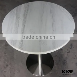Square Dining Tables Solid Surface Marble Top Dining Table Supplier's Choice thumbnail-3