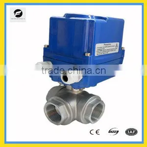 CTF Series 3 Way Solenoid Electric Ball Valve for Water Filter System thumbnail-1
