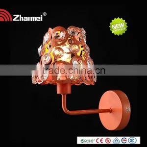 Modern Crystal and Wrought Iron Materials Wall Lamp,bedside Lamp thumbnail-2