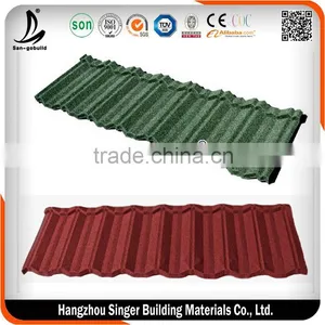 New Design Stone Coated Metal Roofing Tile, Terrabella Classic Stone Coated Metal Roof Tile thumbnail-2