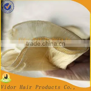 Hot Remy Hair Brazilian Hand Tied Brazilian Hair Weft thumbnail-1
