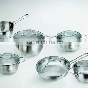 Stainless Steel Kitchen Pot and Pan Sets thumbnail-1