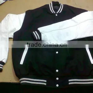 Plus Size Custom Mens Varsity Jacket thumbnail-2