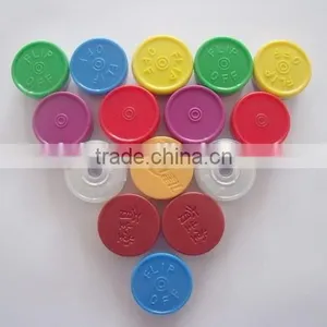 Flip off Cap With Logo for 20ml Tubular Glass Vial thumbnail-3