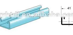 41mm*21mm Stainless Steel Strut Channel thumbnail-1