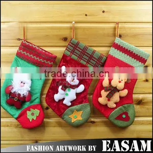 Small Order Acceptable Santa Gift Beautiful Christmas Stocking thumbnail-1