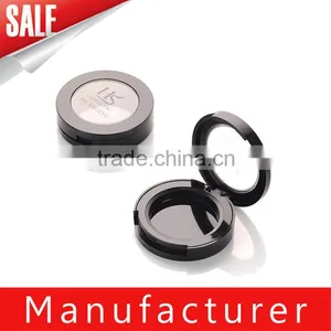 Plastic Clear Round Compact Case thumbnail-1