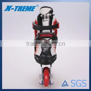 China Shoes Wholesale 4 pu Wheel Athletic Retractable Inline Skate Shoes thumbnail-2