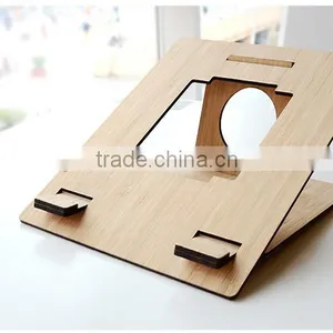 Bamboo Stand For Computer thumbnail-1
