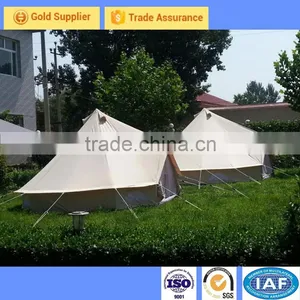 Double Layers Canvas Bell Tent Waterproof thumbnail-1