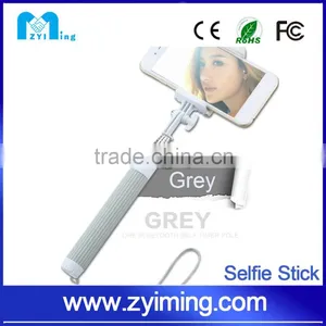 Zyiming 2015 Trending Hot Products Colorful Foldable Selfie Stick YM-Z07-6 Carbon Fiber Selfie Stick for Smart Phone thumbnail-2