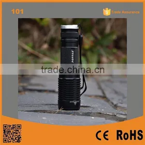 101 Portable XML T6 LED Telescopic Zoomable Rechargeable Led Emergency Torch Light thumbnail-1