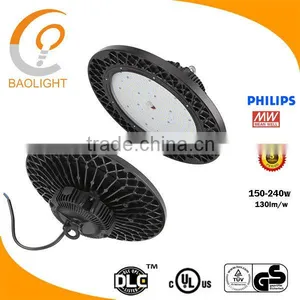 ETL DLC Ufo High Bay 150W 200W 240W IP65 100-277V 130lm/W With Patent Design thumbnail-1