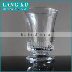Factory Direct Machine Pressed Clear Drinking Glasses With Base thumbnail-1
