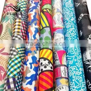Polyester Customed Design Printed Fabric Waterproof Bags Cotton Printed Fabric thumbnail-4